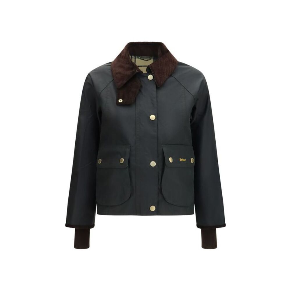 Barbour Bicolor Cotton Full-Length Women's Jacket
